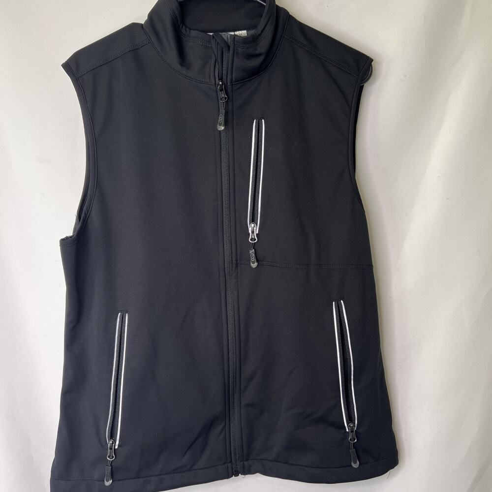 33,000ft Mens Medium Windproof Lightweight Golf Vest Outerwear with Pockets